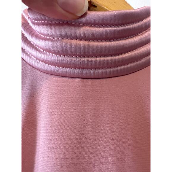 Zhivago NWT Pink Miracle Satin Halter Midi Dress Size 8 Bodycon Cocktail Evening - Picture 10 of 12